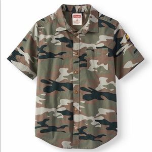 Camo boy’s shirt